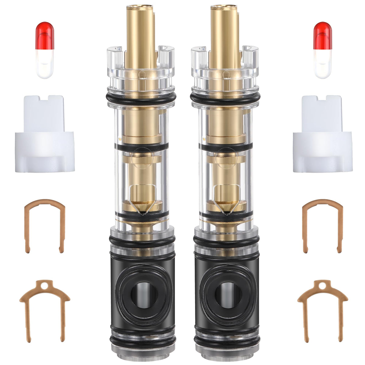 2 Pack Shower Cartridge Replacement Compatible with Moen - Image 1