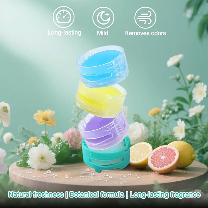 12 Pack Odor Neutralizer Replacement Cartridges Compatible with Shark ZU102 LA702 UZ565H AZ3002 AZ4002 AZ3000 HZ3000 HZ3002 IZ862H IZ562H ZD550 Stratos Upright Vacuum, Compared to Part 1541FC3000