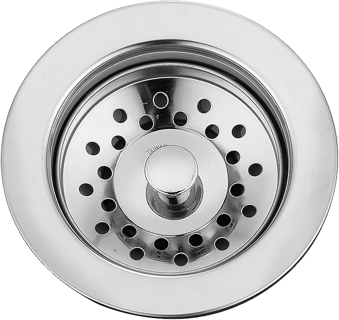 Pacific Bay Sink Strainer with Stainless Steel Removable Basket (3.5” Drain) (Pack of 4)