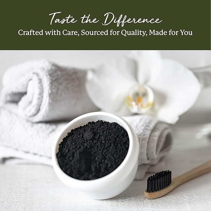 Starwest Botanicals Activated Hardwood Charcoal Powder - Use for Teeth Whitening, Face Masks, Skin Care, & Cleaning, Food Grade as a Processing Aid, Certified Kosher - Bulk 1 lb Bag