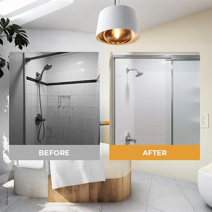 Stubborn Stains Cleaner - No-Scrub Foam for Tough Stains, Powerful & Safe on Multiple Surfaces Including Tile & Glass (3)