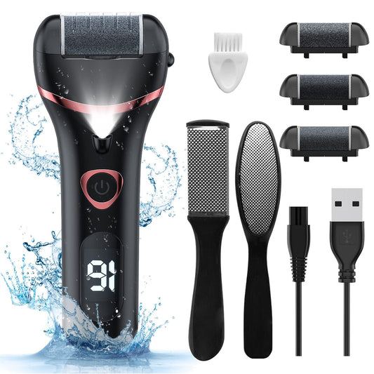 Electric Foot Callus Remover, Rechargeable Foot Scrubber File - Image 1