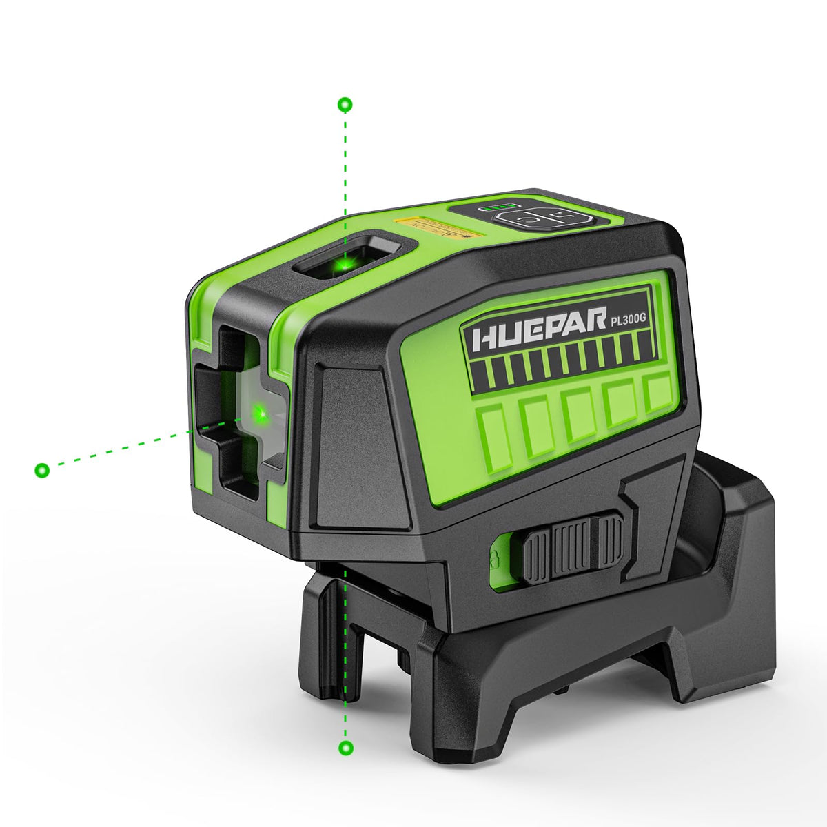 HUEPAR 3 Point Self Leveling Laser Alignment Tool with Plus Mode - Image 1