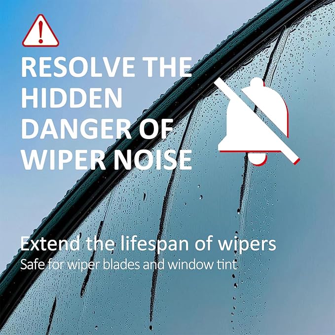 Windshield Oil Film Remover Spray, Anti-Fog & Hydrophobic Rain Repellent, Effortlessly Removes Stubborn Grease, Water Spots, Road Grime, for Car Glass Interior and Exterior