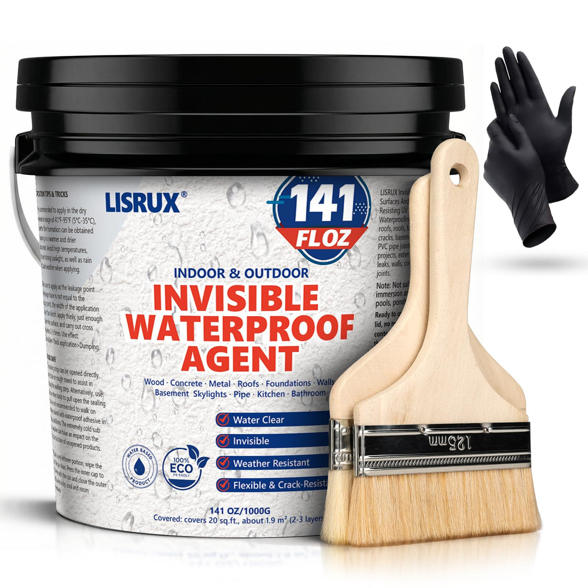 Transparent Waterproof Sealant, 141 Oz Invisible Waterproof Agent - Image 1