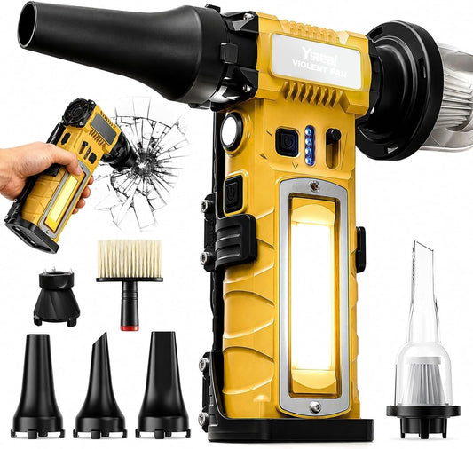 7-in-1 Compressed Air Duster 300000RPM, Rechargeable Air - Image 1