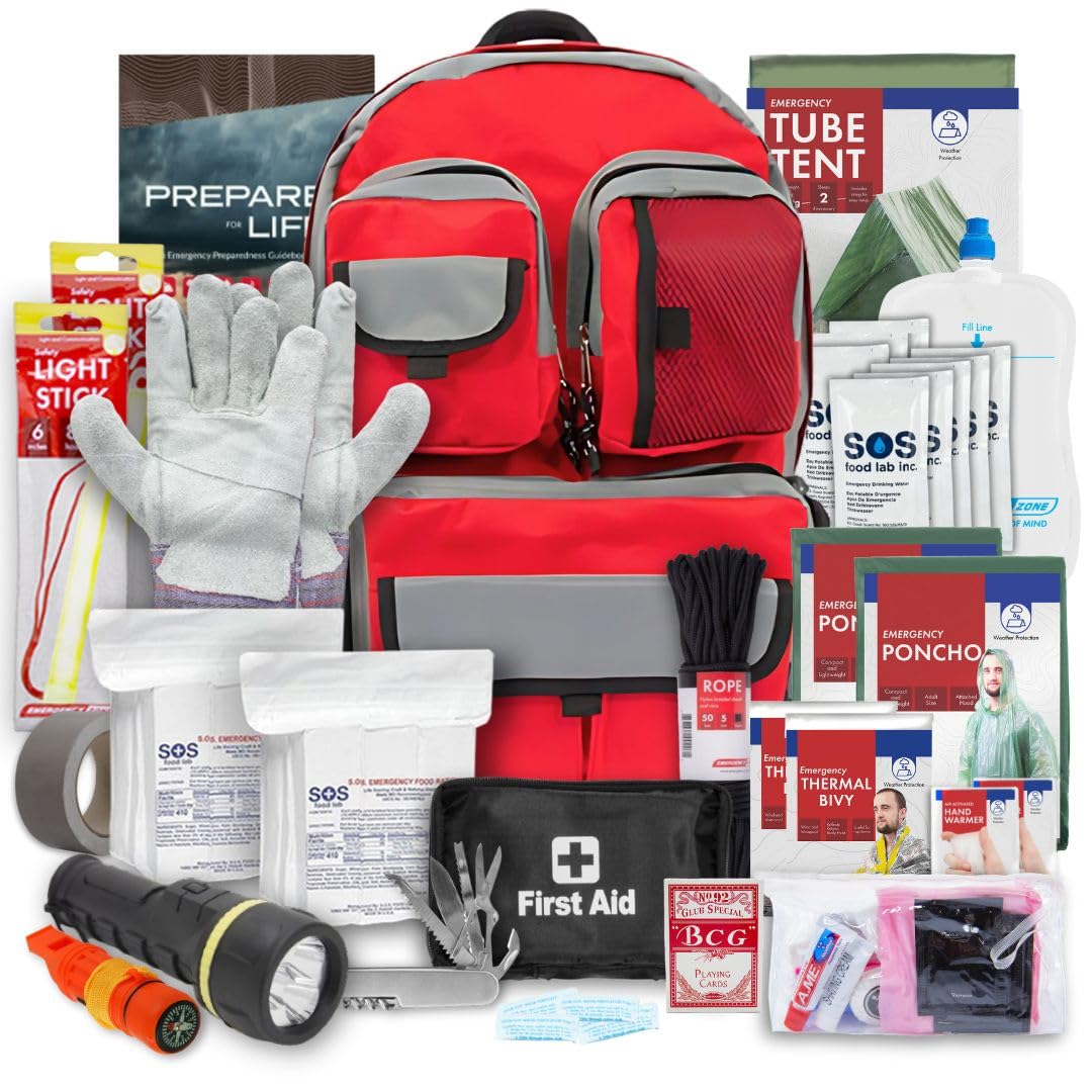 Family Emergency Kit | All-in-one Survival Kit Backpack - Image 1