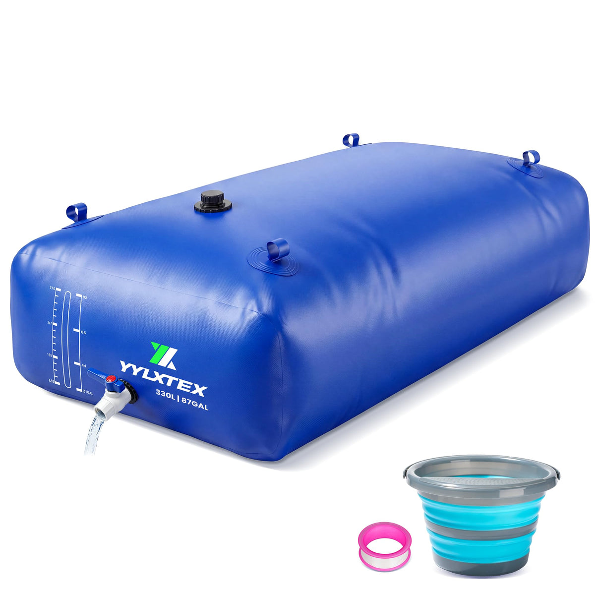87 Gallon/330L Water Bladder Tank - Portable Collapsible - Image 1