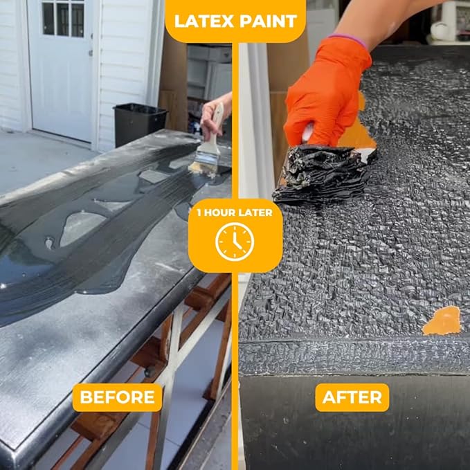 Strip & Clean Furniture Stripping Kit | Removes Multiple Paint Layers | Varnish & Epoxy Remover | Wood Paint Stripper | Melts Coatings | Soy-Based Formula | Includes Residue Removal Spray