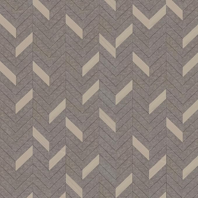 Herringbone Peel & Stick Wallpaper - Geometric Boho Contact Paper for Cabinets & Bedroom - 16''×118'' Adhesive Removable Waterproof Wallpaper for Bathroom & Laundry Room & Bedroom & Kitchen