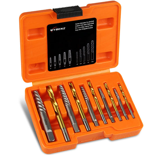 14Pcs Screw Extractor Set and Left Hand Drill Bits Set - Image 1