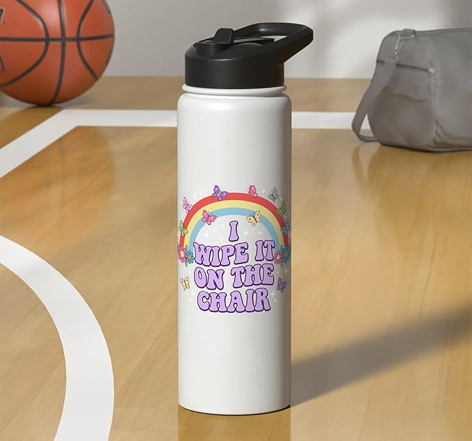 Rainbow Stainless Steel Insulated Water Bottle