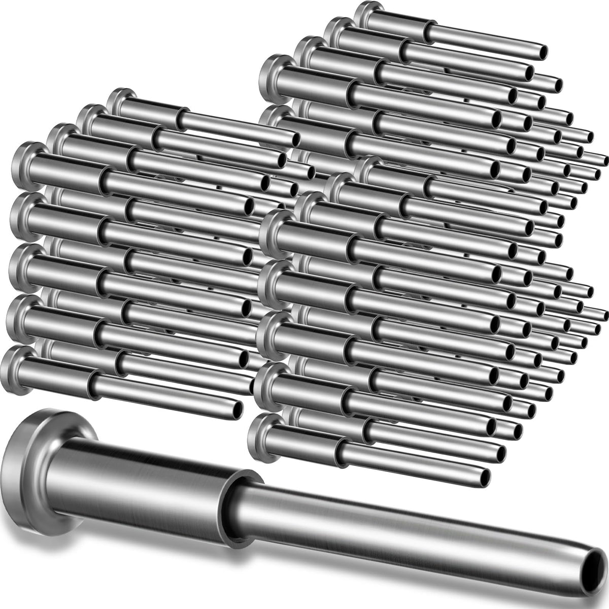 Blulu 100 Pack 1/8" Stainless Steel Cable Railing Hardware - Image 1