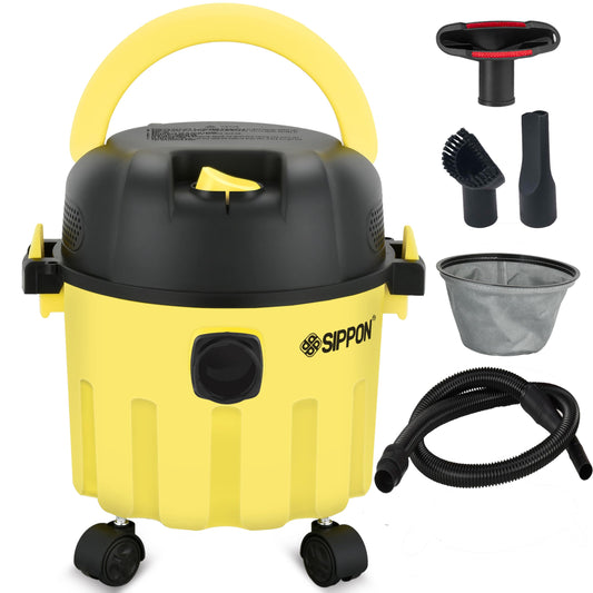 Wet Dry Shop Vacuum, Small Portable with Blower for Car - Image 1