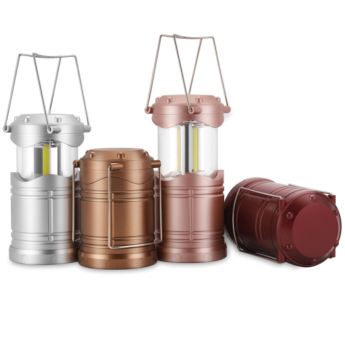 Lichamp LED Camping Lantern, 4 Pack Battery Powered - Image 1