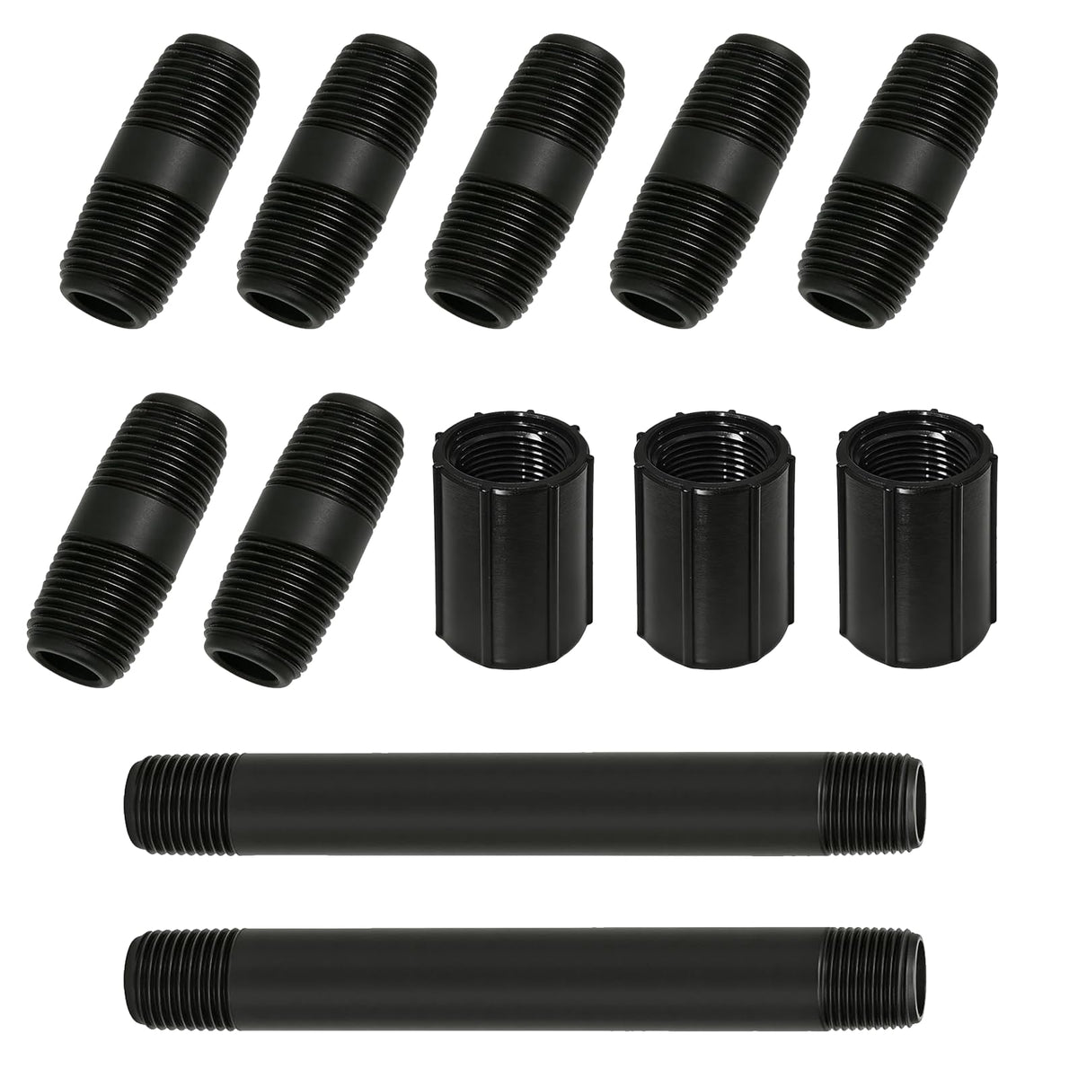 12 Pcs 1/2 Inch NPT Sprinkler Riser Kit for Garden Lawn - Image 1