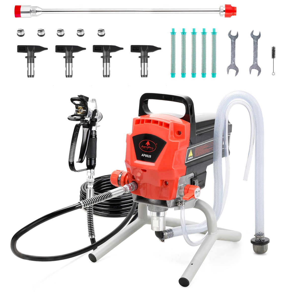 AEROPRO Tools Airless Paint Sprayer，950W 0.52GPM 3300PSI | Home Repair - Image 1