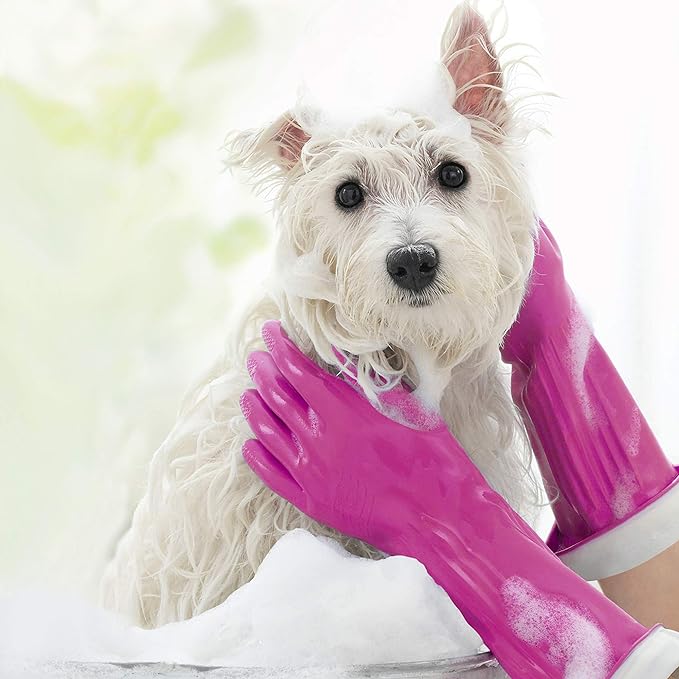 Playtex Living Reuseable Rubber Cleaning Gloves, Color May Vary (Small, Pack of 3)