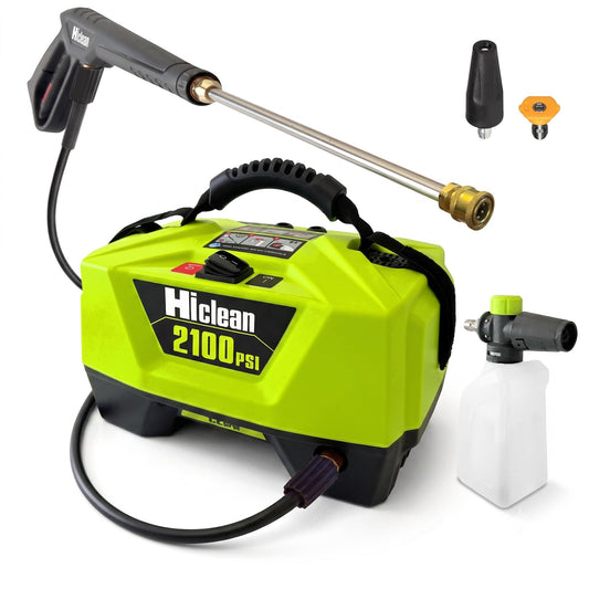 Hiclean Compact Electric Pressure Washer, 2100 PSI - Image 1