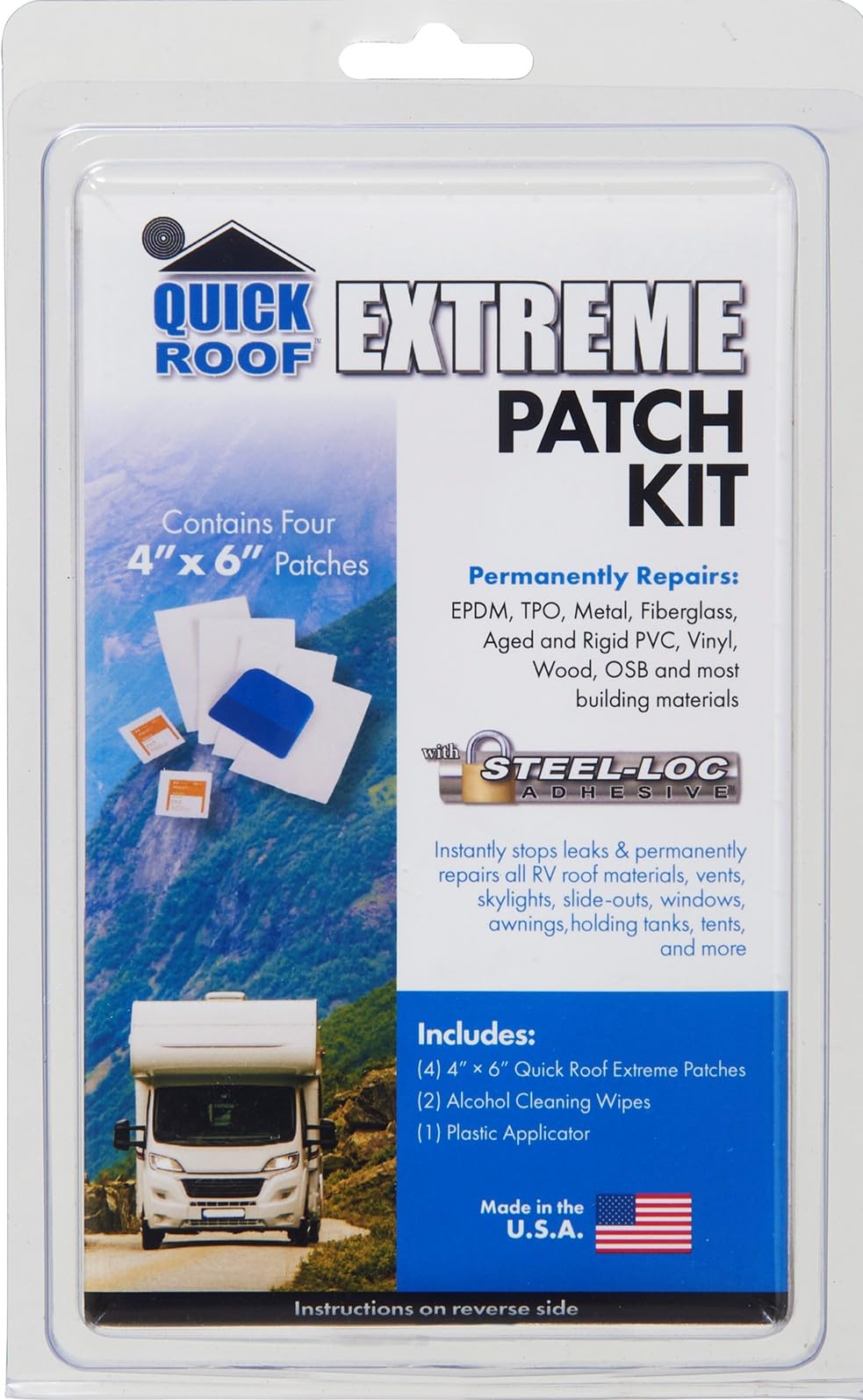 Clear Patch Roof Repair Tape QRCP420 – 4" x 20' | Home Repair - Image 1