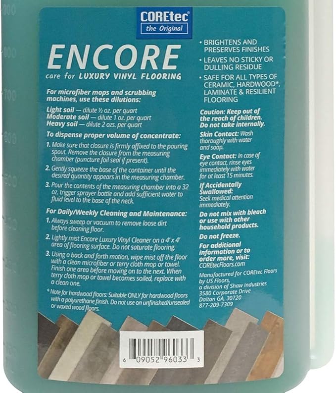 Shaw Floors Hard Surface Floor Cleaner Concentrate 32 Fl Oz