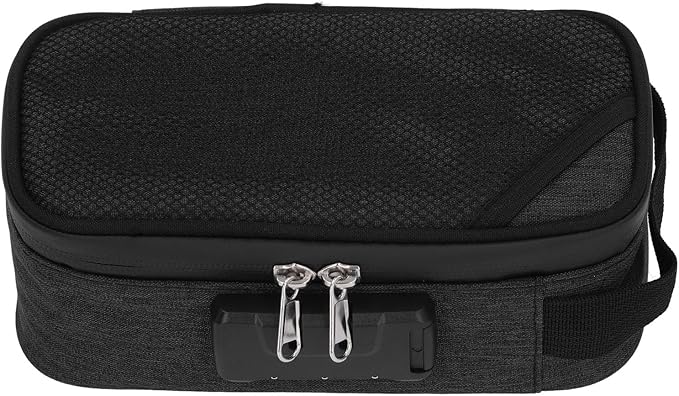 Odor Proof Pouch Organizer, Code Lock Design Smell Proof Container Portable Easy Using for Travel