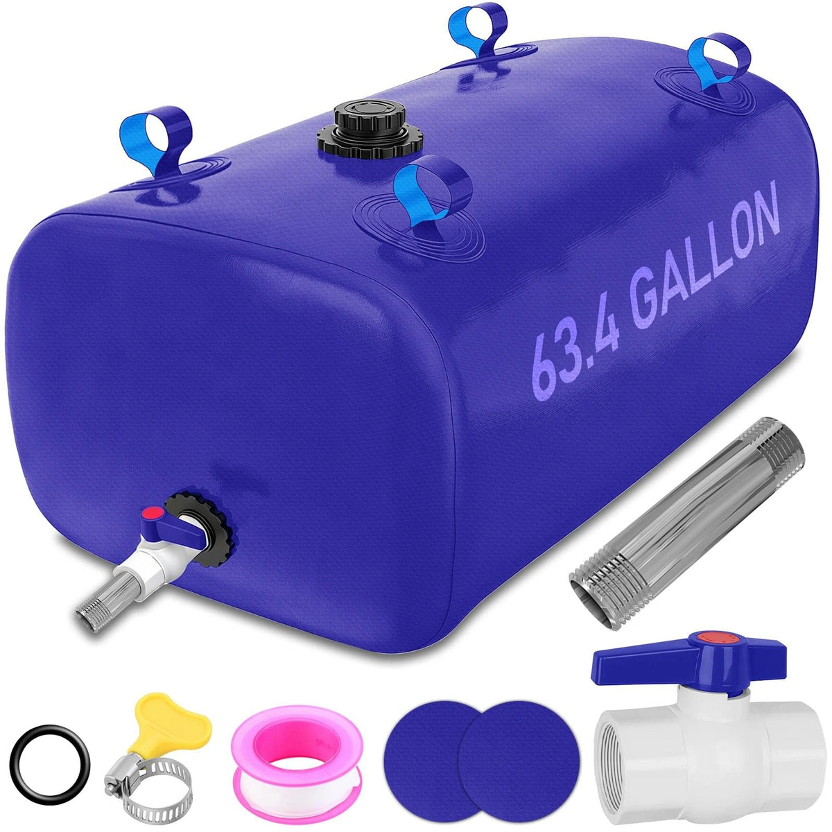240L/63.4 Gal Large Capacity Collapsible Water Storage Bladder - Image 1