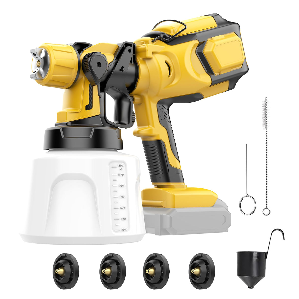 Cordless Paint Sprayer Compatible with Dewalt 20V | Home Repair - Image 1