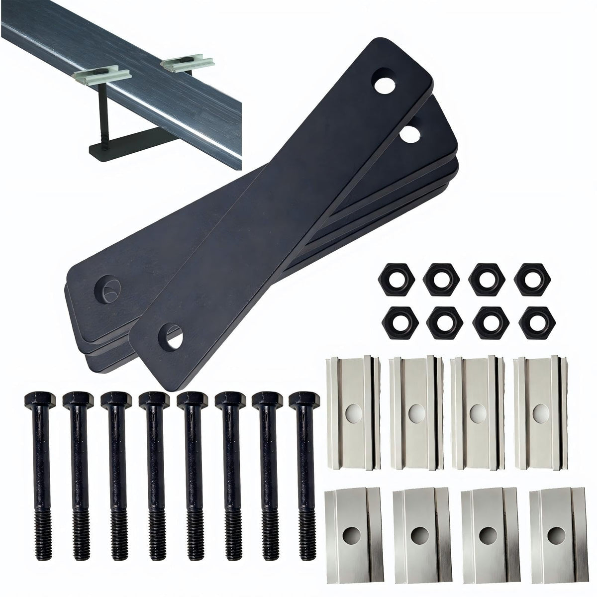 Roof Tent Installation kit for Roof Racks, Mounting - Image 1