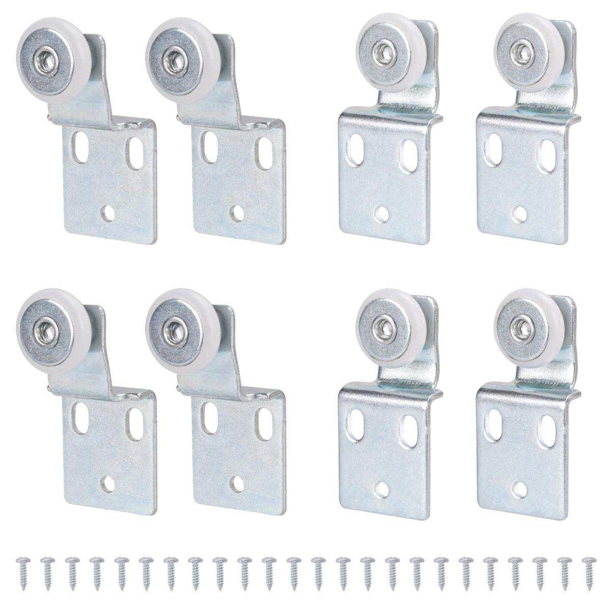 4Pair Sliding Closet Door Roller Kit with 3/4Inch Ball - Image 1