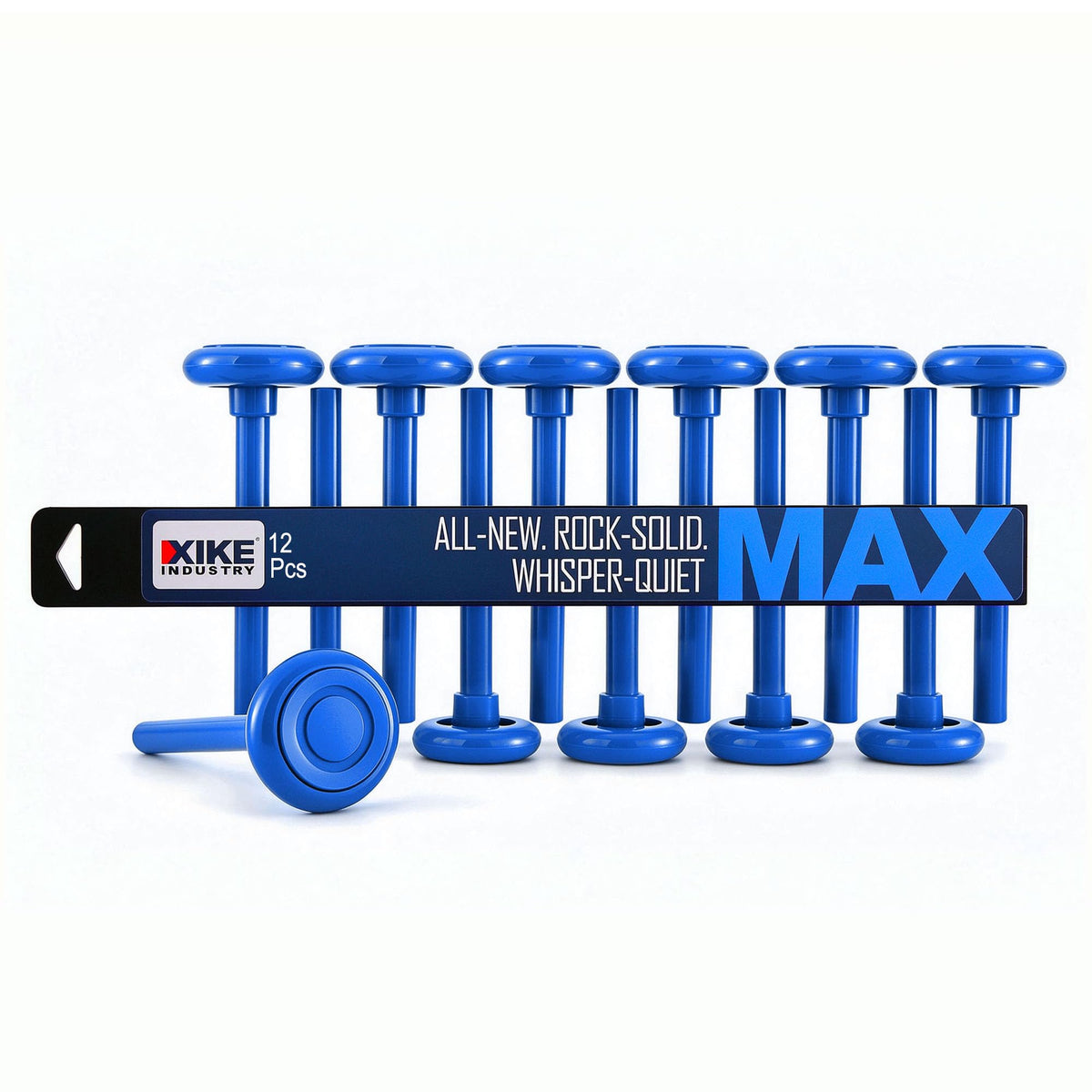 XiKe Nylon Garage Door Rollers, 2in. 6200-2RS Bearing 4in - Image 1