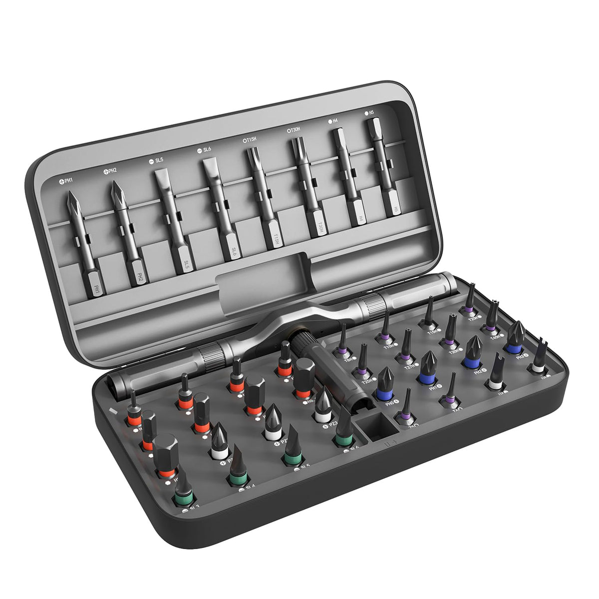 42 in 1 Magnetic Ratchet Screwdriver Set - Includes Allen | Hand Tools - Image 1