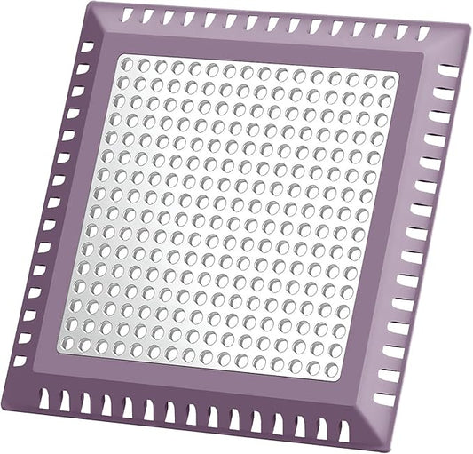 Hair Catcher/Drain Strainer/Shower Drain Cover for Bathroom Floor Drain, Stainless Steel and Silicone (Patented Product)