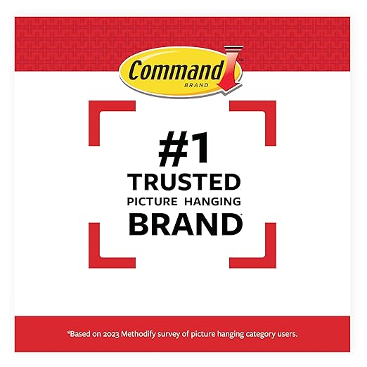 Command 20 lb XL Heavyweight Picture Hanging Strips 20 Pairs (40 Strips), Damage Free Hanging Picture Hangers, Heavy Duty Great for Home Decor, White Adhesive