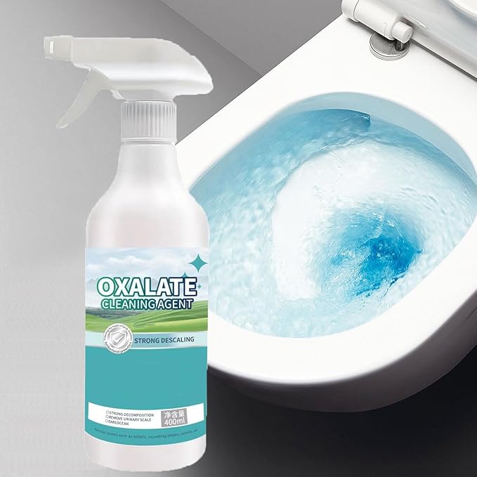 Oxalic Acid Cleaner, High Concentration Oxalic Acid Toilet All-purpose Cleaner, Highly Effective Oxalic Acid Cleaning, Multi purpose Oxalic Acid Spray, For Floor Tile Countertop (2)