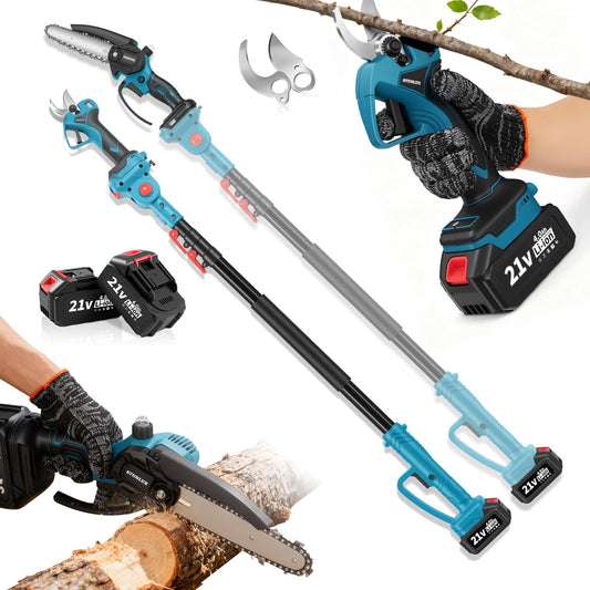 Cordless 4-in-1 Pole Tool, Tree Trimming Tool | Tools & Home Repair - Image 1