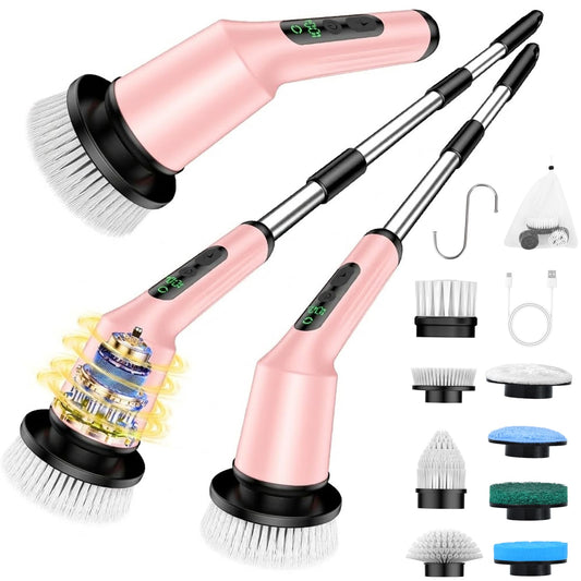 Electric Spin Scrubber for Bathroom, Shower Scrubber - Image 1