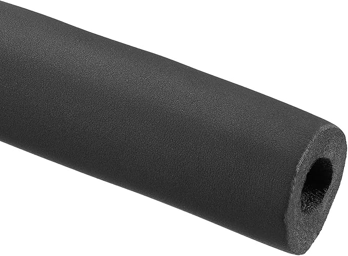 PATIKIL 74.8"Lx1.7"IDx1.2"T Pipe Insulation Foam Tube, Water Pipe Insulation Tubing Heat Preservation for Plumbing Water AC Pipe Sprinkler Spigot, Black