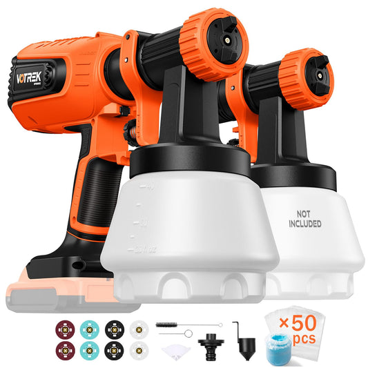 Cordless Paint Sprayer Compatible with Dewalt 20V MAX | Home Repair - Image 1