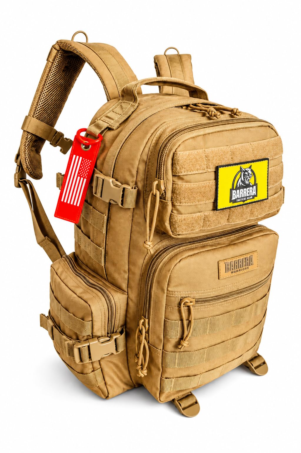 BARRERA Tactical Backpack 25L, Military MOLLE Backpack - Image 1