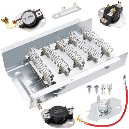 WED5010LW1 WED5010LW0 WED5050LW0 Dryer Heating Element Kit - Image 1