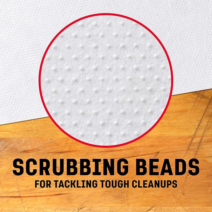 Venom Steel Workshop Wipes with Scrubbing Beads, for Grease, Grime, Oil, Paint and Caulk, Safe on Hands, Tools, and Non Porous Surfaces, Light Citrus Scent, 8" x 12" Cloths, 60 Wipes (Pack of 8)