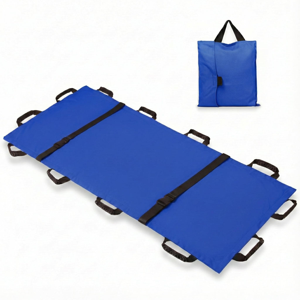 Portable Vet Dog Stretcher Gurney with 12 Rubber Handles, 400 lbs - Image 1