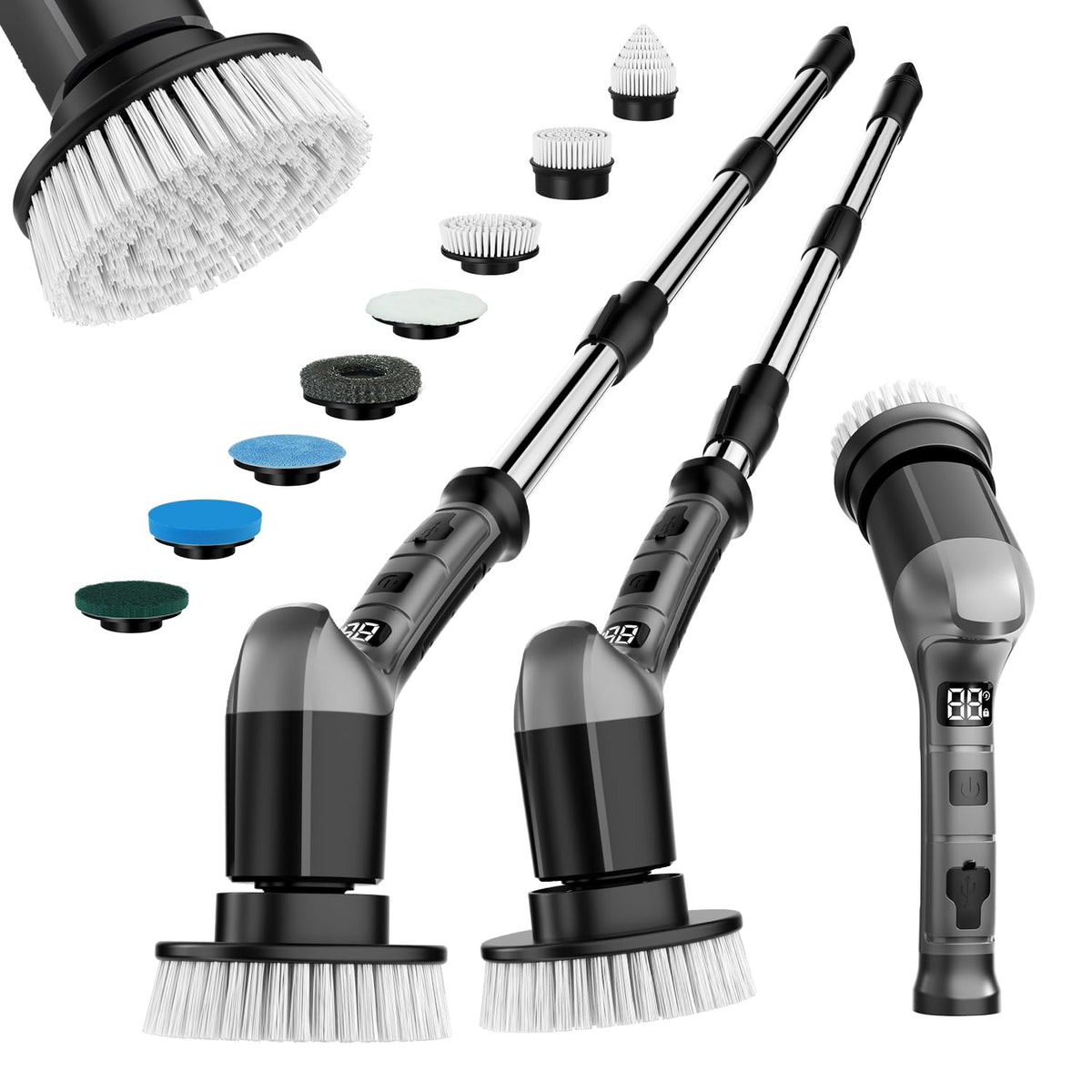 Electric Spin Scrubber for Bathtub,Kitchen - Image 1