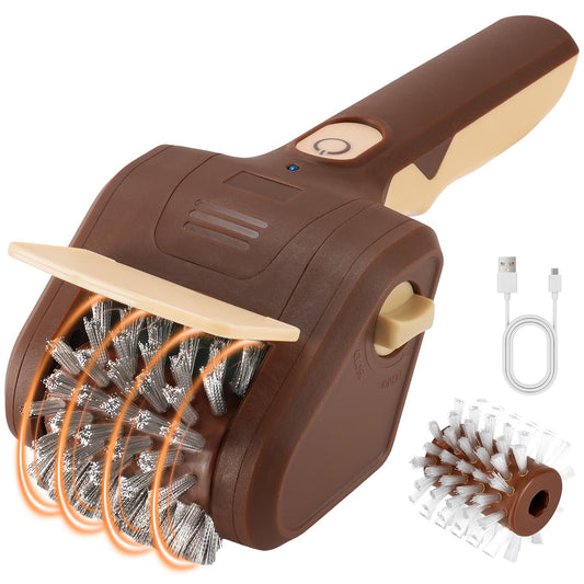 Electric Grill Brush, Cordless Rechargeable BBQ Cleaner with 700 - Image 1
