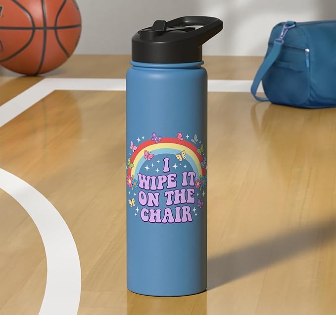 Rainbow Stainless Steel Insulated Water Bottle