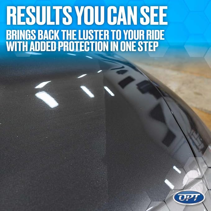 Optimum Opti-Clean Waterless Wash and Protect - Ready to Use Waterless Car Cleaning Spray and Polymer Protection (17 oz)