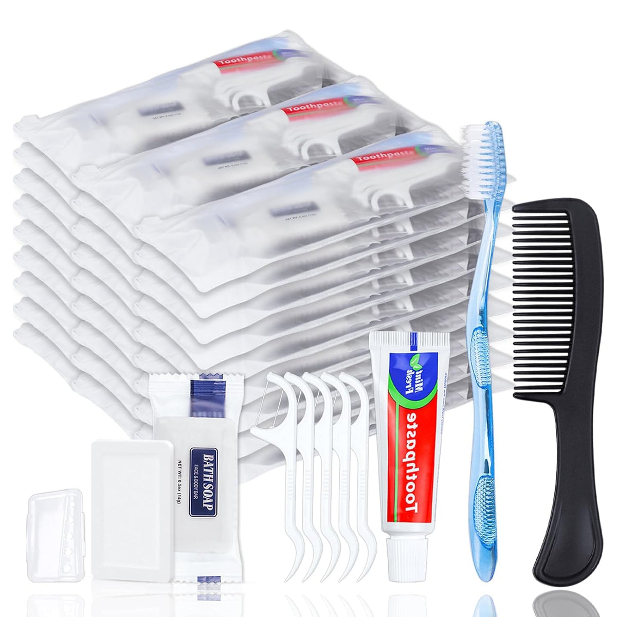 5 Set Personal Hygiene Kit Basic Toiletry Kits Homeless Supplies - Image 1