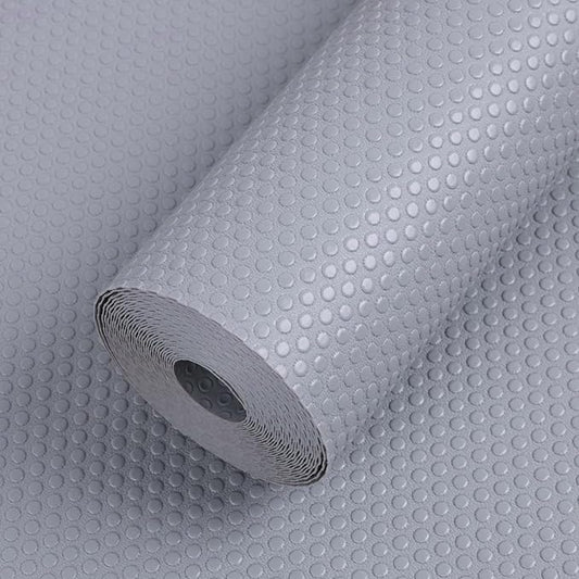 FLPMIX Shelf Liner 19" Wide: Waterproof Under Sink Mats Light Grey 19" x 300"- Easy to Cut & Clean Large Kitchen Drawer Liner for Pantry Cupboard