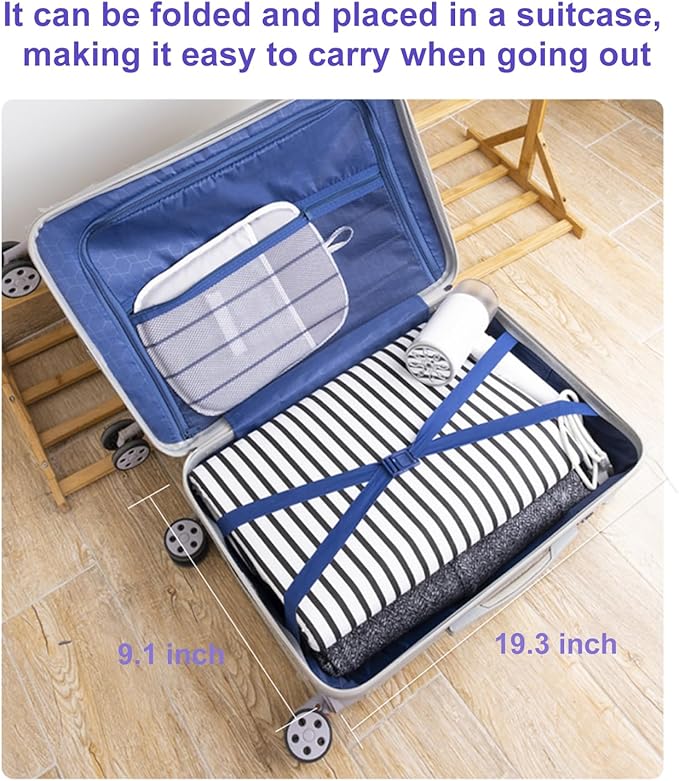 Steamer Board for Clothes,Stand for Steaming Clothes,Steamer Pad,Hanging Ironing Board (Steamer Board + Ironing Gloves)